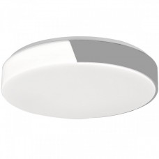 Πλαφονιέρα Φ38 LED 24W 230V 2160lm Γκρι σε Θερμό Φως 3213